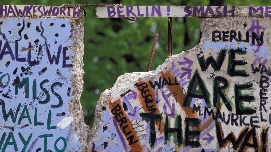 Die Berliner Mauer:  Symbol des Kalten Krieges