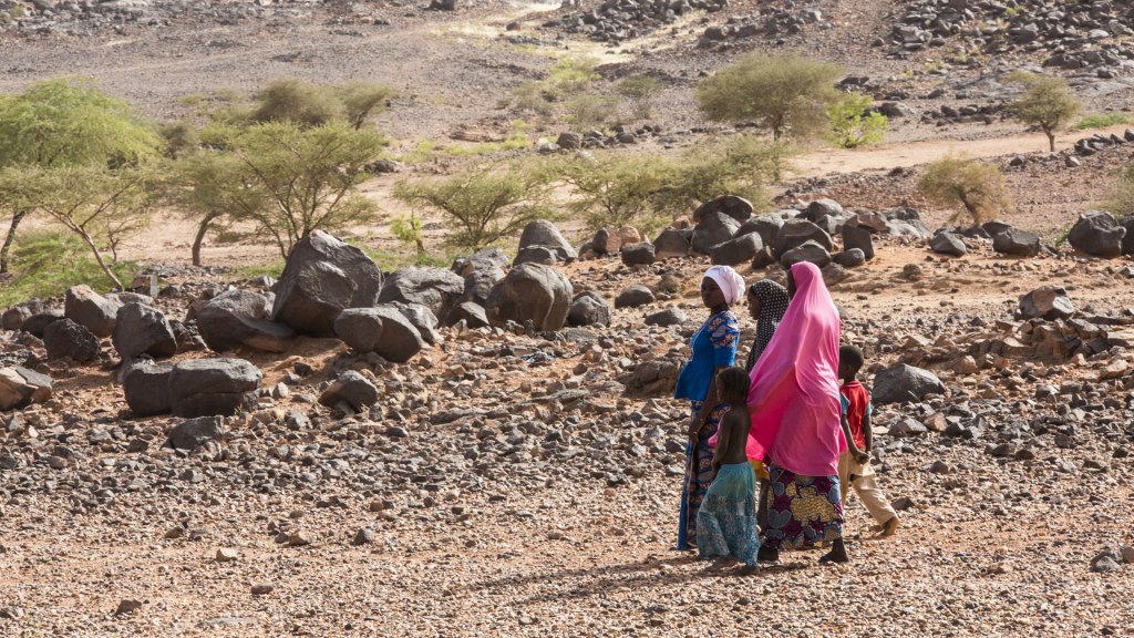 Die Sahelzone:  Klimafluch und Klimaflucht